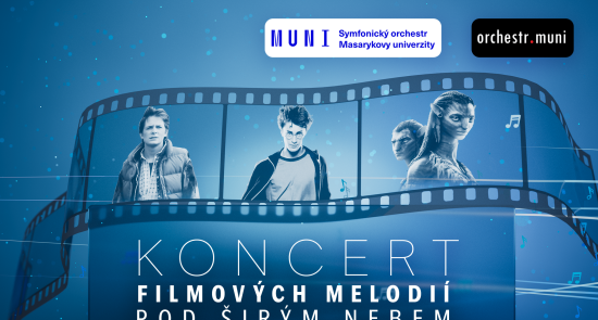 Koncert filmových melodií pod širým nebem
